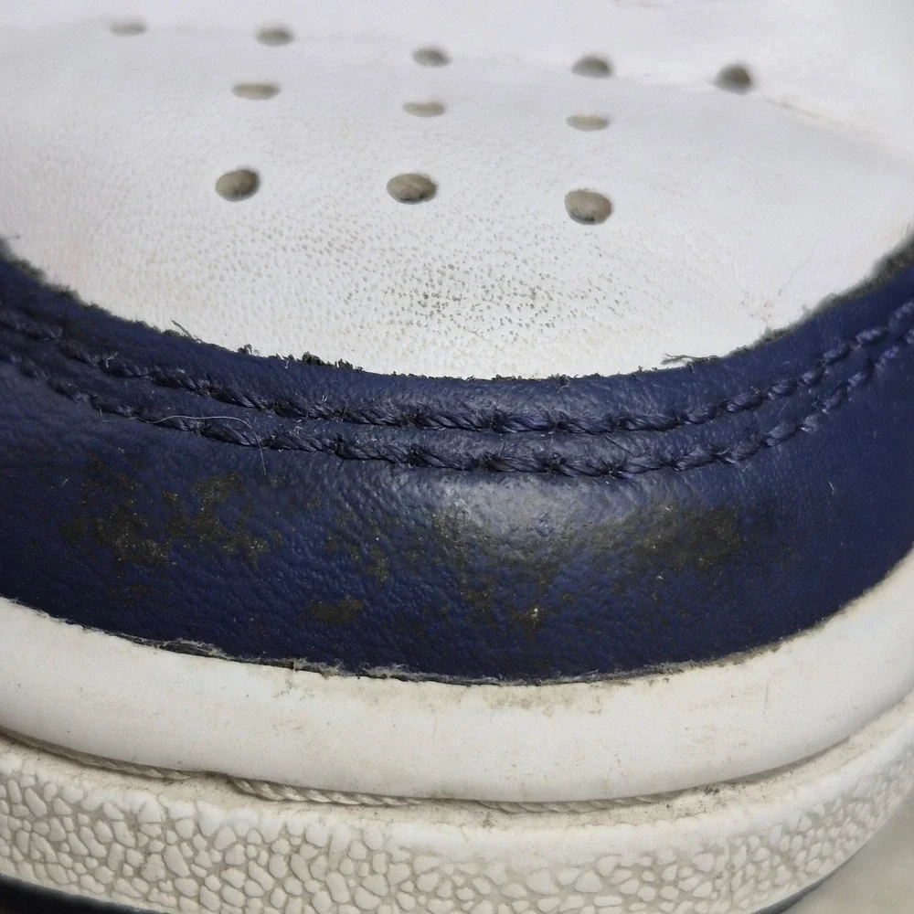 Nike Court Borough Low 2 Midnight Navy White BQ5451-107 Kids Size 12C Sneaker